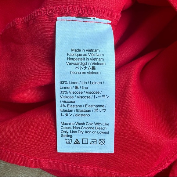 J. Crew Collection Red Ruched Dress - Picture 10 of 10